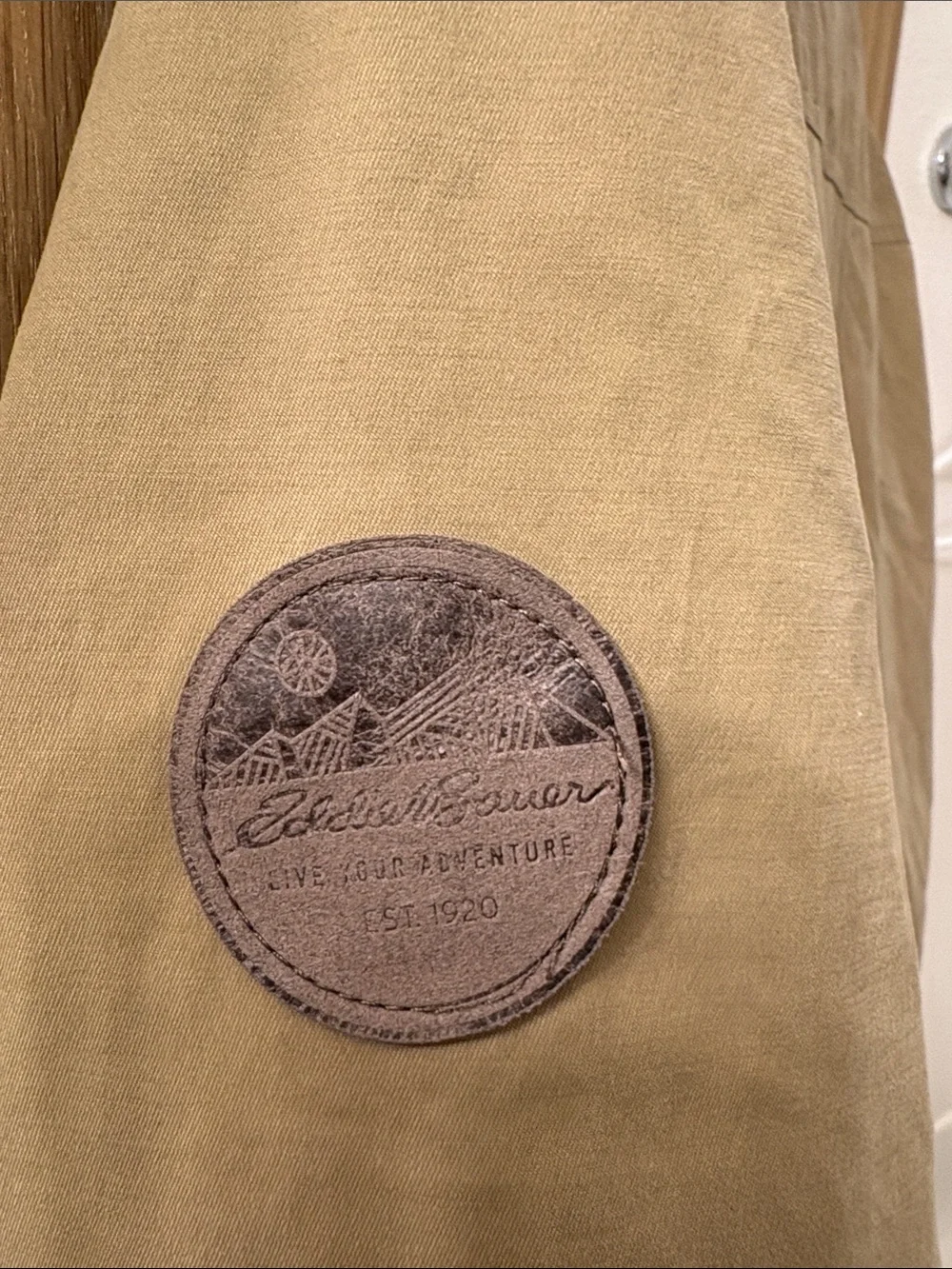 Eddie Bauer Tan Utility Jacket